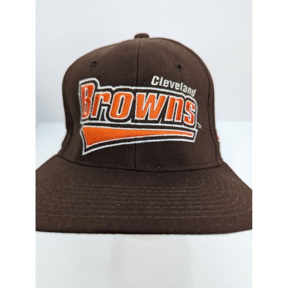 Vintage Starter Cleveland Browns NFL Pro Line Brown One Size 7 to 7 1/2 Cap Hat - Picture 1 of 8